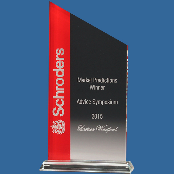 GR342_t Radiance Peak  Glass Award