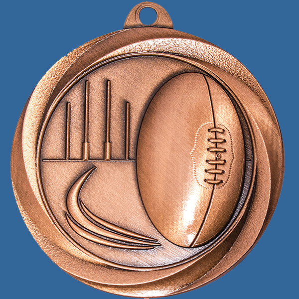 AFL Aussie Rules Medal Bronze Econo Series ME912Bt