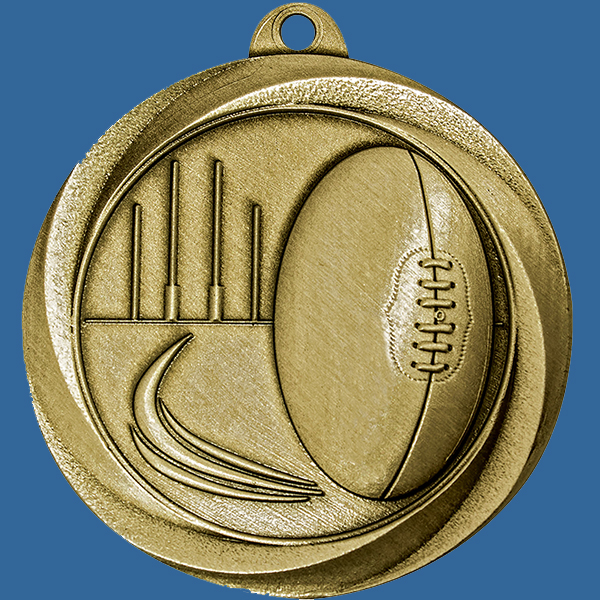 AFL Aussie Rules Medal Gold Econo Series ME912Gt
