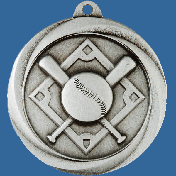 Baseball Medal Silver Econo Series ME903St