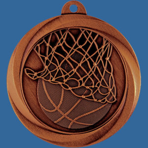 Basketball Medal Bronze Econo Series ME907Bt