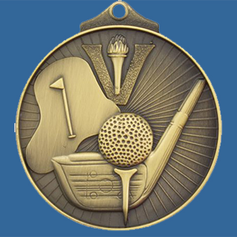 MD909Gt Golf Medal