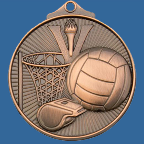 MD911Bt Netball Medal