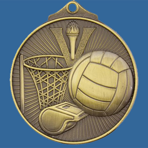 MD911Gt Netball Medal