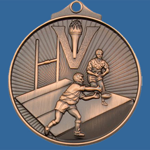 MD913Bt Rugby Medal
