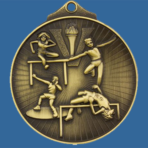 MD941Gt Track and Field Medal