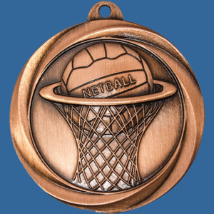 Netball Medal Bronze Econo Series ME911Bt