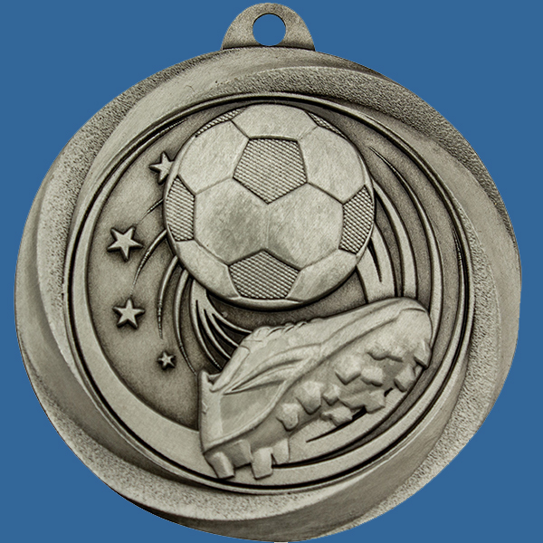 Soccer Football Medal Silver Econo Series ME904St
