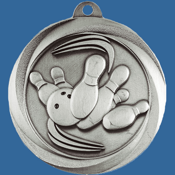 Tenpin Bowling Medal Silver Econo Series ME952St