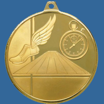Athletics Track Medal Gold Glacier Frosted Series MZ901Gt
