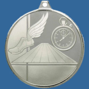 Athletics Track Medal Silver Glacier Frosted Series MZ901St