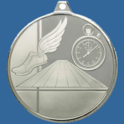Athletics Track Medal Silver Glacier Frosted Series MZ901St