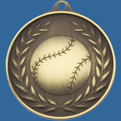 Baseball Medal Gold Wreath Series MX803Gt