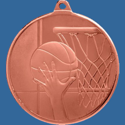 Basketball Medal Bronze Glacier Frosted Series MZ907Bt