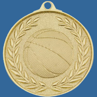 Basketball Medal Gold Wreath Series MX907Gt