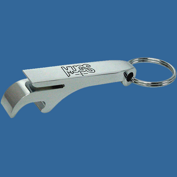 E186Se Keyring Metal Bottle Opener with engraving area