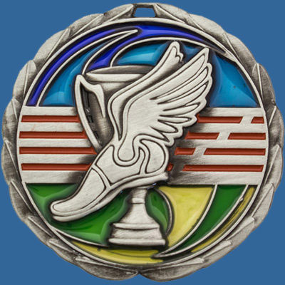 MS902St Stained Glass Medal Silver copy