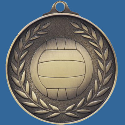 Netball Medal Gold Wreath Series MX811Gt