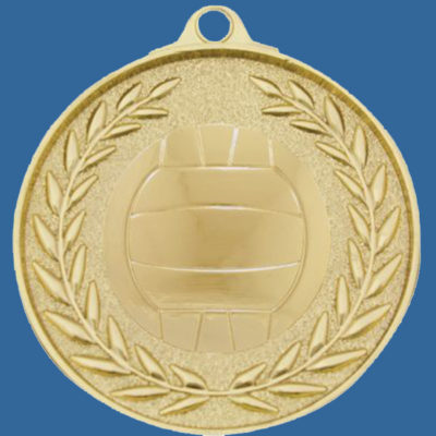 Netball Medal Gold Wreath Series MX911Gt