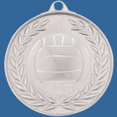 Netball Medal Silver Wreath Series MX911St