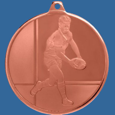 Rugby Medal Bronze Glacier Frosted Series MZ913Bt