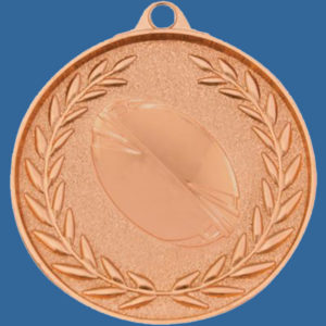 Rugby Medal Bronze Wreath Series MX913Bt
