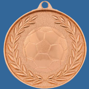 Soccer Football Medal Bronze Wreath Series MX904Bt