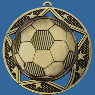 Soccer Football Medal Gold Galaxy Series MQ904Gt