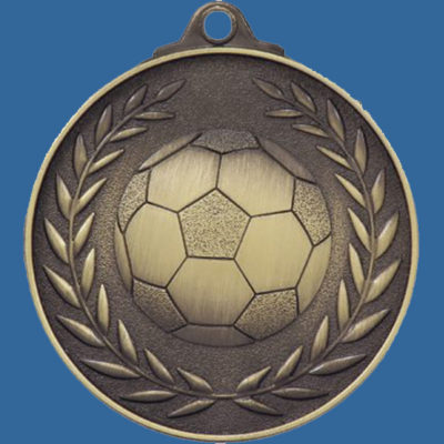 Soccer Football Medal Gold Wreath Series MX804Gt