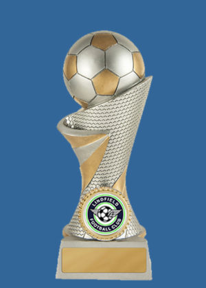 LFC#620-9_e Resin Football Trophy