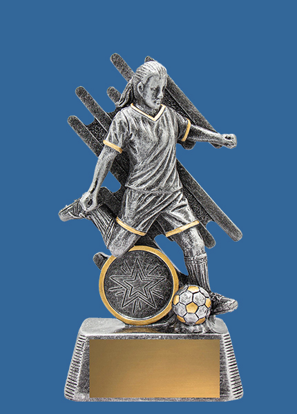 33081_t Zoom Series Soccer Female Resin Trophy