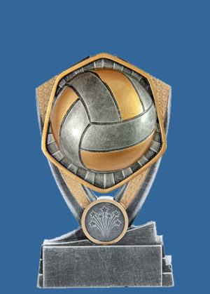 23_+RI13Be Hero Tower Series Volleyball Resin Trophy
