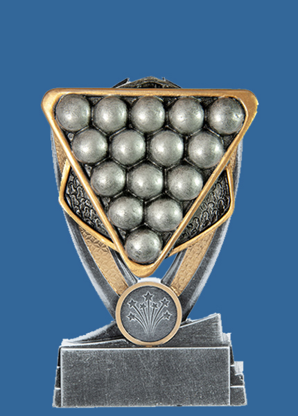 Snooker Pool Trophy Triangle Balls Cues Circle Star Award FREE Engraving 3 sizes 