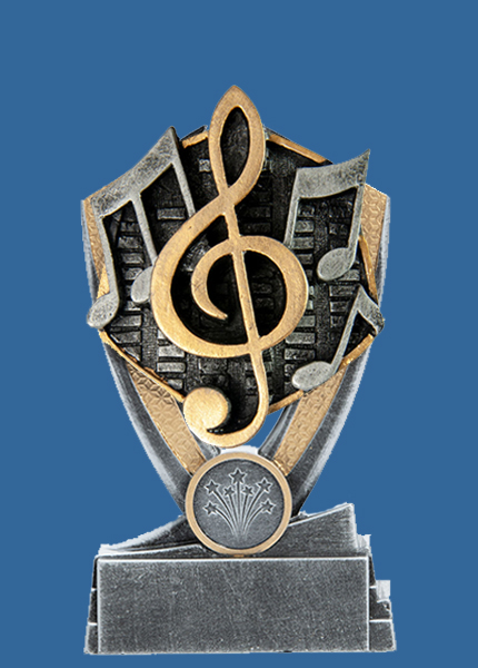 23_+RI44Ge Hero Tower Series Music Resin Trophy