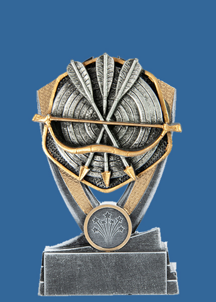 23_+RI84Ge Hero Tower Series Archery Resin Trophy
