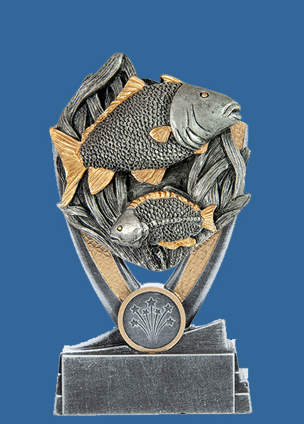 23_+RI85Ae Hero Tower Series Fishing Resin Trophy • Sydney Awards & Trophies