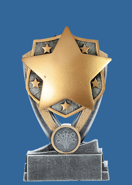 23_+RI91Ae Hero Tower Series Star Resin Trophy