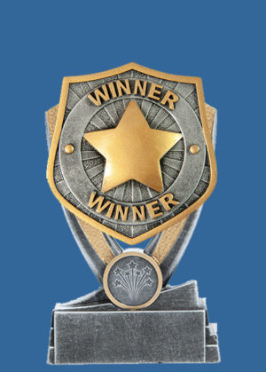 23_+RI91Ce Hero Tower Series Winner Resin Trophy