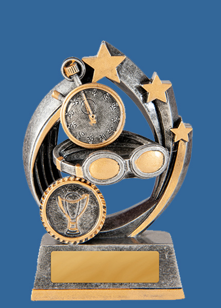 632-2_e Resin Swimming Trophy