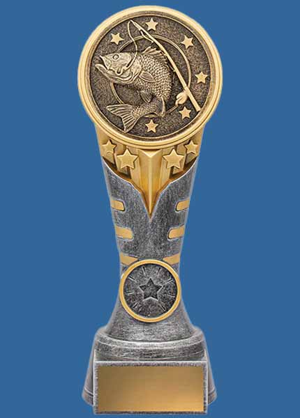KN203_t Ikon Series Fishing Resin Trophy