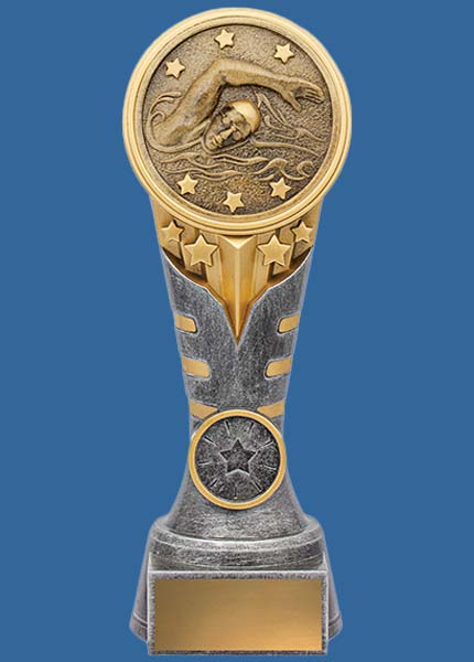 KN230_t Ikon Series Resin Swimming Trophy