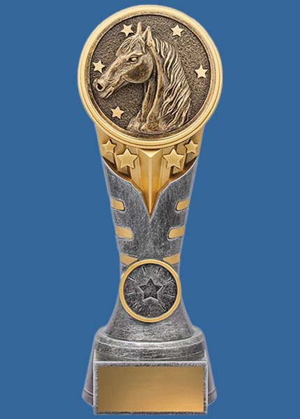 KN235_t Ikon Series Horse Resin Trophy