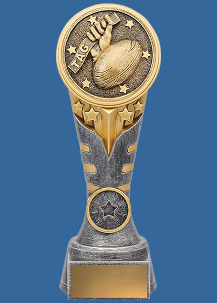 KN243_t Ikon Series Oz Tag Resin Trophy
