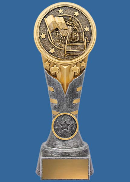 KN258_t Ikon Series Life Saving Resin Trophy