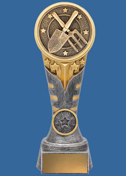 KN267_t Ikon Series Gardening Resin Trophy