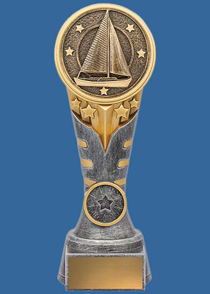 KN296_t Ikon Series Sail Resin Trophy