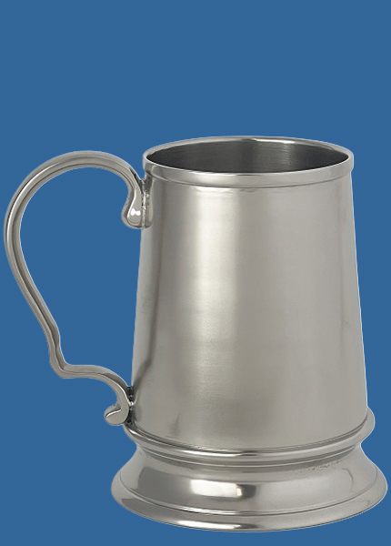 IT_H18Pw Harold Tankard Pewter Finish