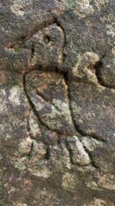 Amazing Hieroglyphs in a chasm near Kariong