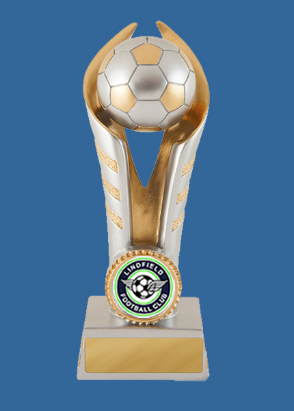 LFC#636-9_e Resin Football Trophy