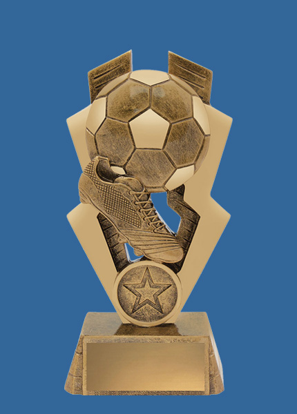 34138_t Strike Series Soccer Resin Trophy